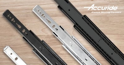 Accuride slide drawers